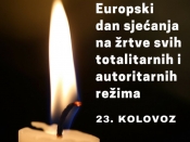 23. kolovoza u RH je spomendan - Europski dan sjećanja na žrtve svih totalitarnih i autoritarnih režima - nacizma, fašizma i komunizma