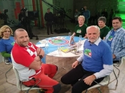 Članovi HPD-a „Sokolovac“ na snimanju emisije „Normalan život“
