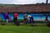 Izradili mural pastoralne scene Doručak na travi