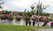 Združena vatrogasna pokazna vježba Vatrogasnog centra Pleternica