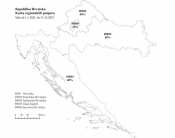 Hrvatska ima novu podjelu na četiri regije i novu kartu regionalnih potpora