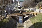 Nakon prošlogodišnjih jakih bujičnih voda rade se uređenja vodotoka i mostovi u Vranduku i Vidovcima