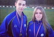 Nikolina Prša i Valentin Vidović osvojili brončane medalje