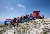 Sokolići na najvišem vrhu Hrvatske-Sinjal 1831 m