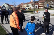 U spomen na poginulog oca Goran Štefanec biciklom prešao 180 km dug put do Lepoglave