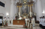 Svetkovina Presvetog Trojstva i misa za Domovinu u požeškoj Katedrali