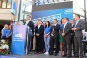 Uz kandidate s liste, svi nositelji lista HDZ-a i predsjednik Plenković