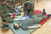 U Središtu za obuku i doktrinu logistike u Požegi završena obuka za borbenog spasioca