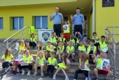 U Dječjem vrtiću Jakšić policijski službenici održali edukativno predavanje predškolcima
