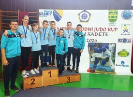 Džudaši Judo kluba &quot;Slavonac&quot; osvojili pregršt medalja na turniru u Sanskom Mostu
