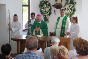 Biskup Škvorčević posvetio kapelicu Presvetog Srca Isusova u Dobrovcu