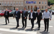 Podršku kandidatima Puljašiću i Kovačeviću za drugi krug došao osobno dati premijer Plenković