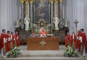 Misa zahvalnica u požeškoj Katedrali prigodom 800. obljetnice zbornog Kaptola sv. Petra