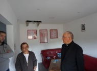 Biskup posjetio pleterničku obitelj Kordić čiju je kuću pogodio grom