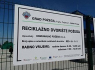 Privremeno zbog korona virusa zatvorena Reciklažna dvorišta u gradu Požegi i Pleternici