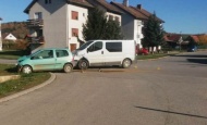 Prometna nesreća u Kutjevu i bijeg s prometne u Požegi