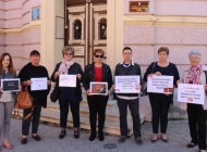 Pred Općinskim sudom organizirali prosvjed „Pravda za djevojčicu“