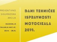 Vlasnici mopeda i motocikala iskoristite mogućnost i pregledajte svoje vozilo