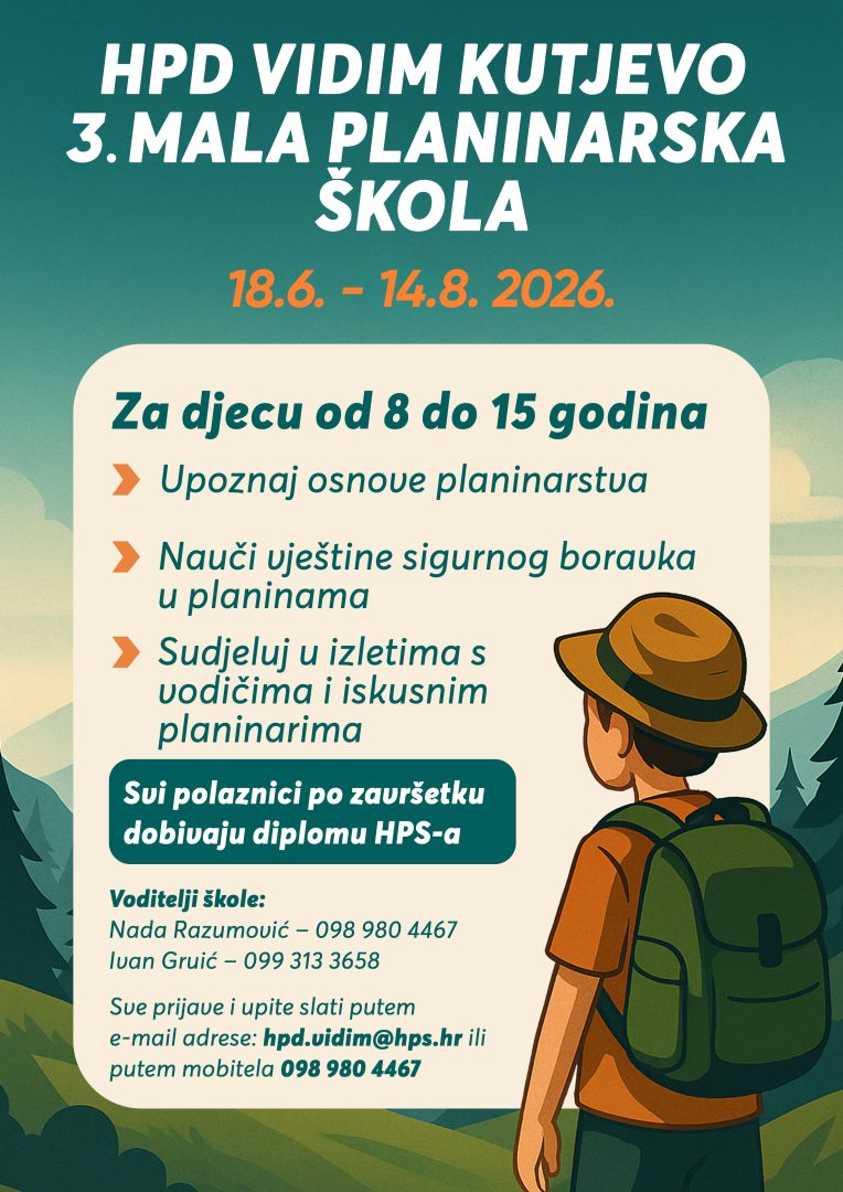 3. planinarska