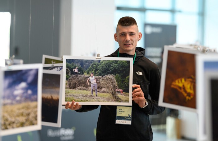Ivan Mandic s nagrađenom fotografijom