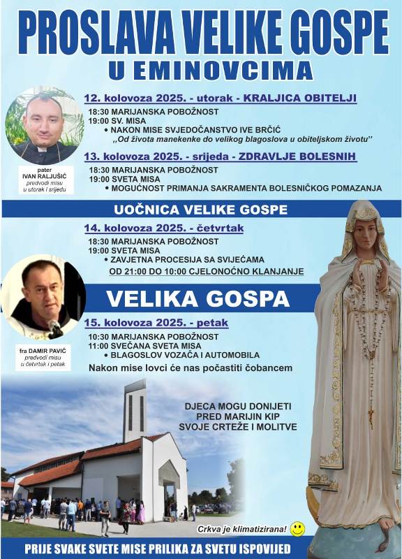 Plakat Velika Gospa