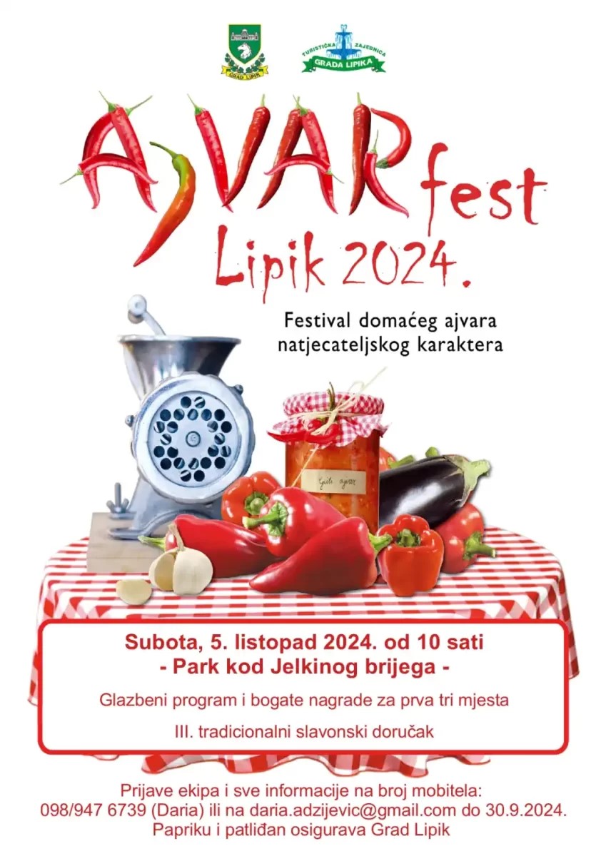 ajvarfest franciskovo u lipiku 2024 tz psz plakat banner 849x1200