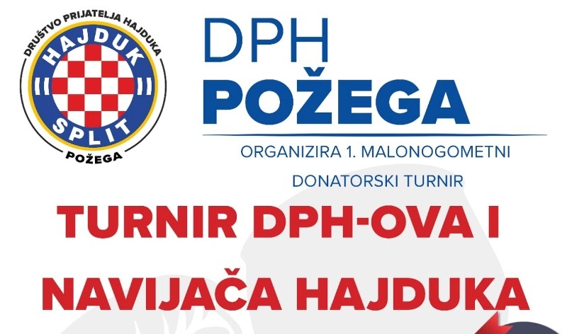 1. Malonogometni donatorski turnir u organizaciji Društva prijatelja Hajduka bez kotizacije u subotu 6. rujna - besplatna hrana za sve