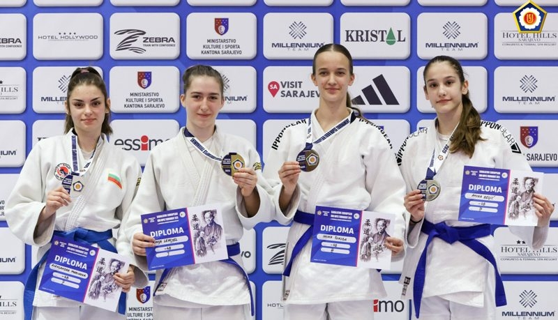 3 Europske medalje za Judo klub Slavonac iz Čaglina u Sarajevu i uspješni na Judo turniru u Pisarovini