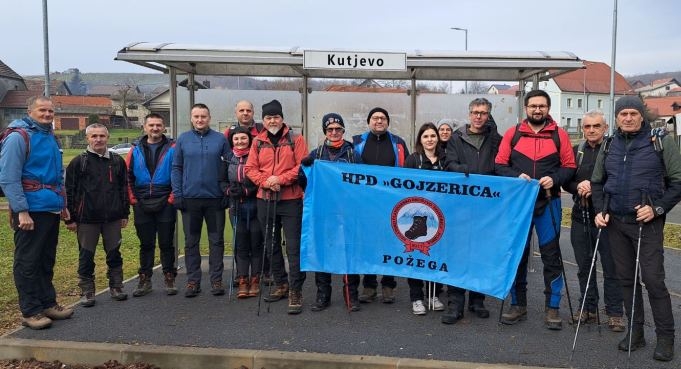 Članovi HPD ''Gojzerica'' sudjelovali na memorijalnom planinarskom izletu iz Kutjeva u Gazije