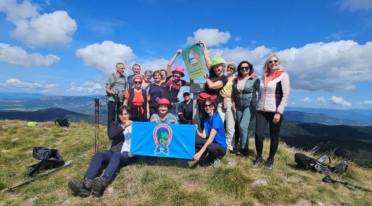 Članovi HPD "Sokolovac" Požega na dvodnevnom izletu po Ličkom Sredogorju  - Kremen - Vrelo Gacke - Korenski vrh - Kuterevo