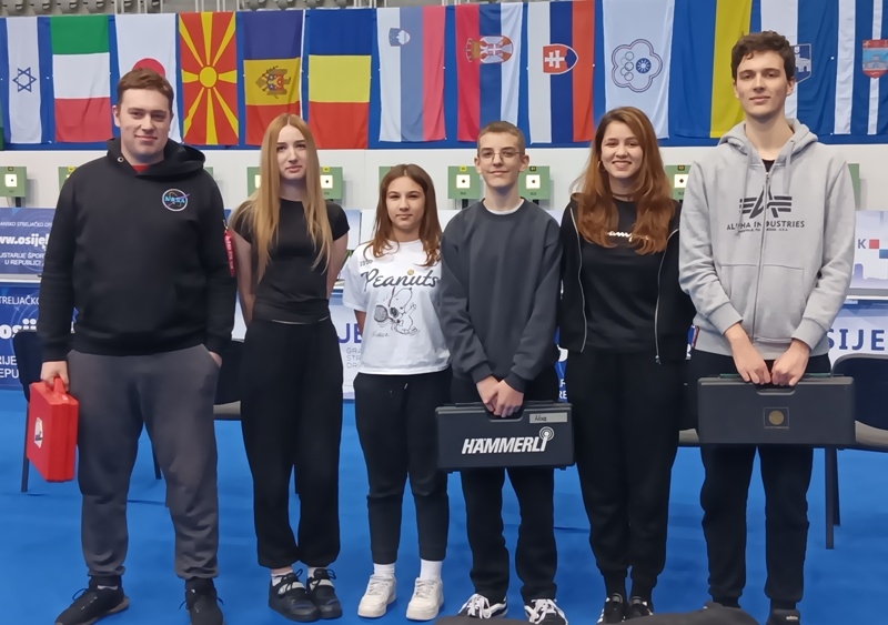 Članovi Streljačkog kluba Požega sudjelovali na Međunarodnom natjecanju  "Chrismac Cup - Grand Prix Osijek 2025"