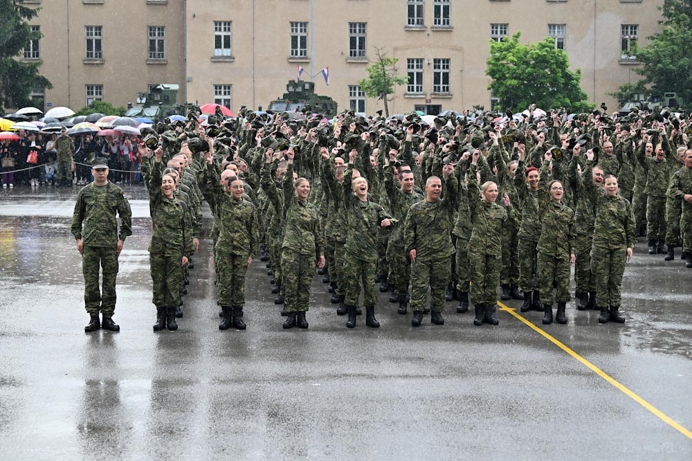 Domovini prisegnuli ročnici drugog naraštaja temeljnog vojnog osposobljavanja