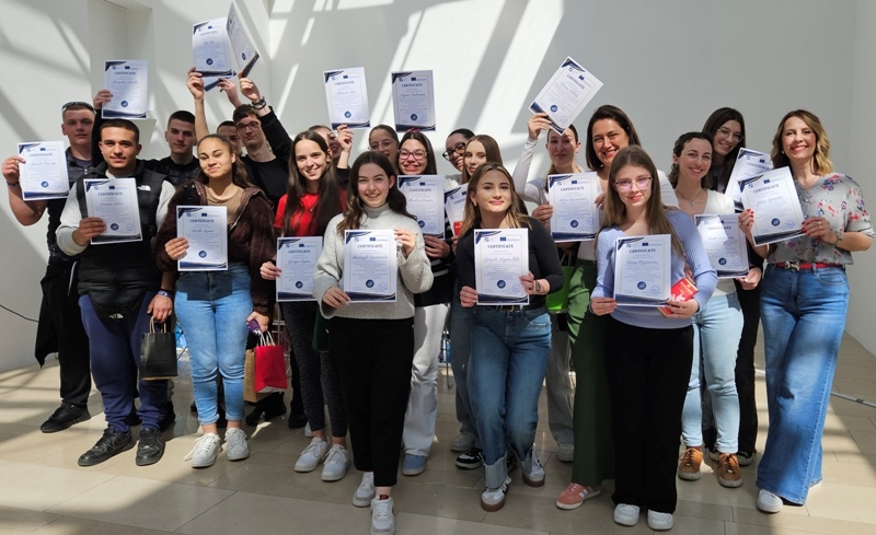 Ekonomska škola Požega ugostila učenike iz Grčke u sklopu Erasmus+ mobilnosti "EmpowerEDinThouria" i eTwinning projekta "Global Chatmates"