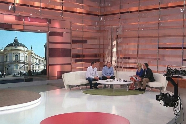 Gradonačelnik Neferović gostovao u emisiji "Dobro jutro, Hrvatska"