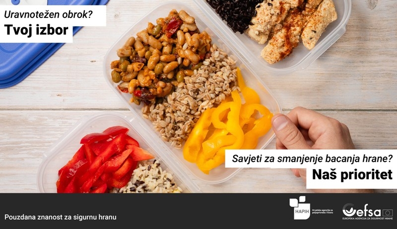 Hrvati znaju što je zdravo, ali se često ne hrane tako - EFSA i HAPIH educiraju i donose praktične savjete građanima