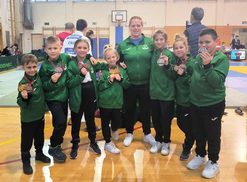 Judo klub "Jigoro" iz Kutjeva na Međunarodnom turniru u Koprivnici osvojio 11 medalja