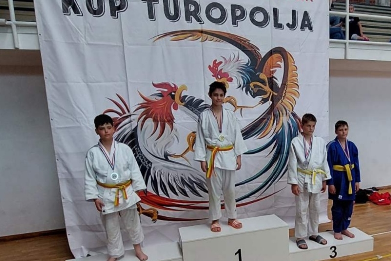 Judo klub "Jigoro" Kutjevo na Kupu Turopolja osvojio 4 medalje