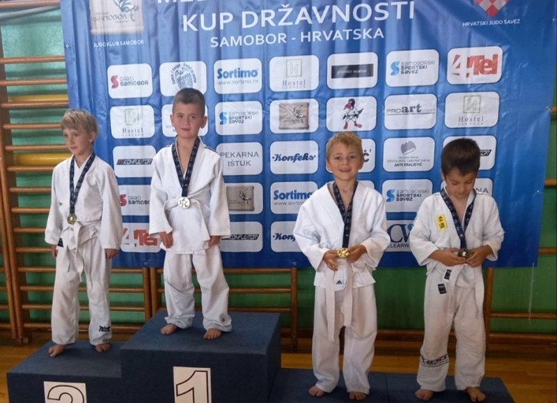 Judo klub "Jigoro" na "Kupu državnosti" osvojio dvije zlatne medalje