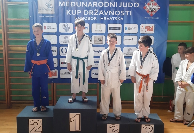 Judo klub "Slavonac" iz Čaglina iz Samobora donio 2 zlata, srebro i brončanu medalju