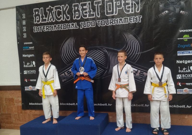 Judo Klub "Slavonac" iz Čaglina osvojio 5 medalja  na turniru u Zagrebu