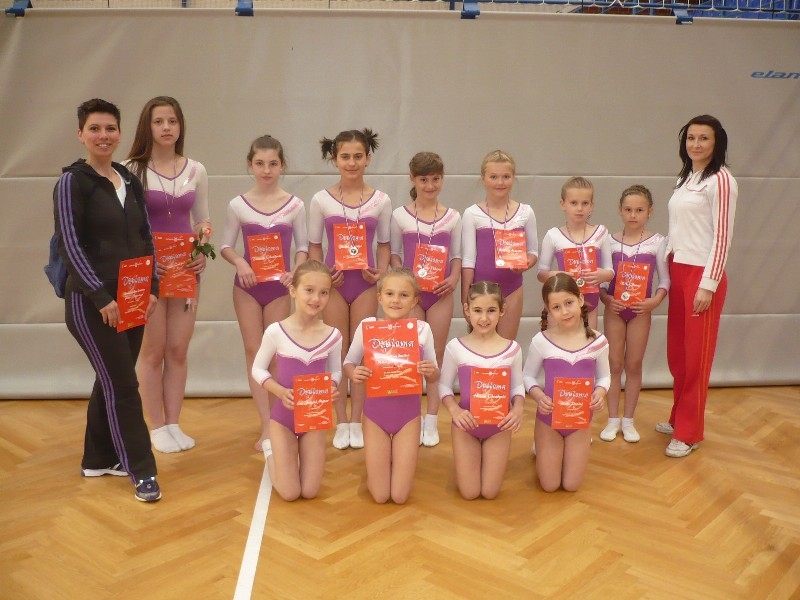 Kup Hrvatske u ženskoj gimnastici - 1. kolo