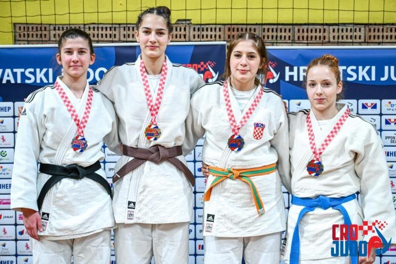 Lana Knaus iz JK "Slavonac"  - četvrti put državna prvakinja u džudu