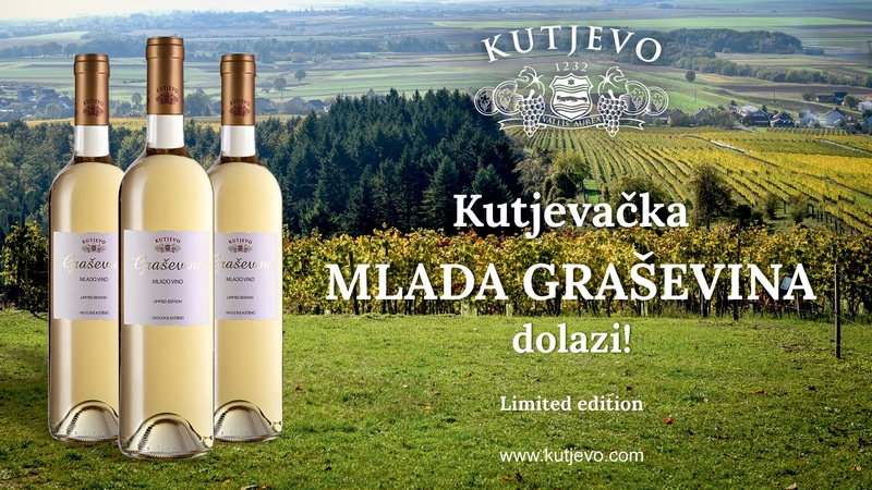 Limitirana edicija mlade Graševine Kutjeva d.d. osvojila nepca ljubitelja vina diljem zemlje