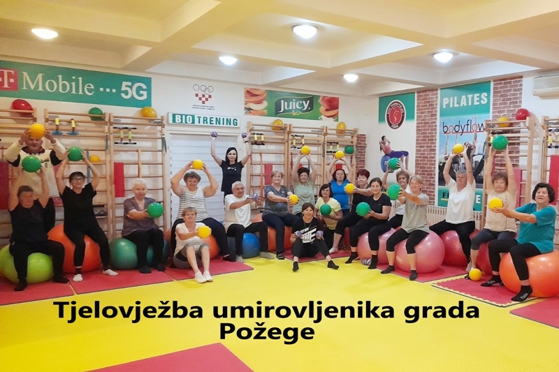 Medicinska tjelovježba za umirovljenike u dopodnevnim i popodnevnima satima