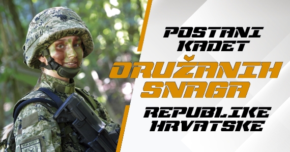 MORH raspisao natječaj za prijam u kadetsku službu u jesenskom upisnom roku