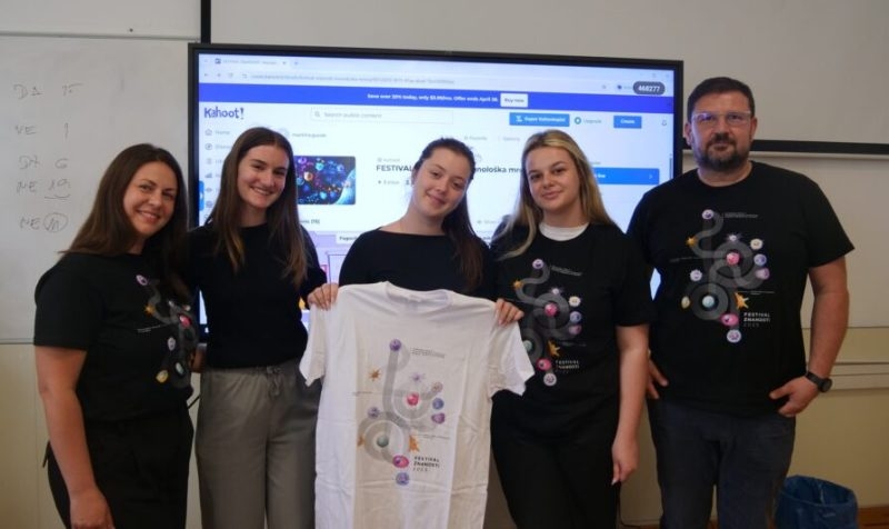Nacionalni projekt "Festival znanosti" proveden u Katoličkoj gimnaziji Požega
