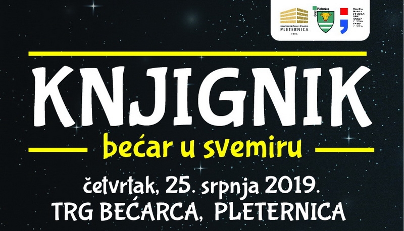 Najava novog KNJIGNIKA – piknika s knjigama: BEĆAR U SVEMIRU