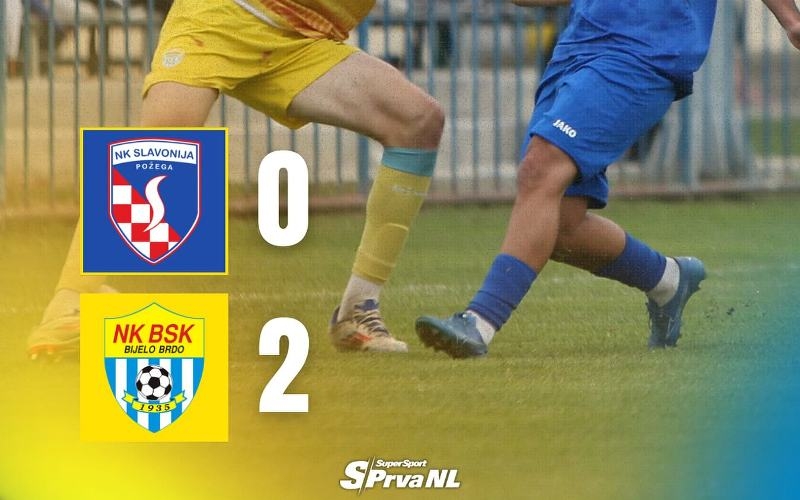 NK Slavonija poražena od BSK-a iz Bijelog Brda u susretu 1/16 finala Hrvatskog nogometnog kupa