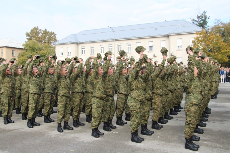 Novi dragovoljni ročnici prisegnuli "Domovini vjerni" - u posljednjih nekoliko godina najveći broj od 279 ročnika