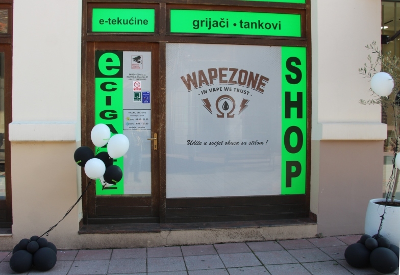 Novo u Požegi - prodavaonica e-puff.hr - uđite u svijet okusa sa stilom